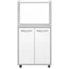 Image de Armoire d'appoint en mélamine chrome BigBuy Home TU