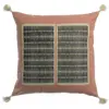 Image de Housse coussin brodé Vivaraise Yael 45x45 cm