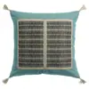 Image de Housse coussin brodé Vivaraise Yael 45x45 cm