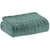 Image de Plaid coton stonewashed Vivaraise Swami 130x200 cm