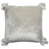 Image de Coussin Vivaraise Tender Pompons 45x45 cm