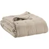 Image de Jeté de lit coton stonewashed Vivaraise Zeff 240x260 cm