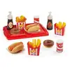 Image de Jeu de rôle Ecoiffier Hot Dog Playset avec 25 accessoires multicolores