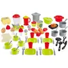 Image de Coffret de 70 piéces de dînette Ecoiffier 25x21x41,5 cm