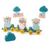 Image de ECOIFFIER Bb Abrick Valisette Tren Campestre 7923 13 pièces