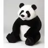 Image de Peluche Jemini Toodoo Panda 45 cm Design Réaliste Blanc Noir