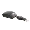 Image de Ratón TnB Guppy MUG3BK Compact USB Rétractable Noir