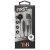 Image de Auriculares TnB KPFIRSTBK filaires 20-20000 Hz pour appels et musique noirs