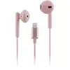 Image de Auriculares TnB Curv avec câble Lightning stéréo rose ergonomique