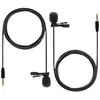 Image de Microphone TnB INLAPMICDB noir avec clip et câble 3,5 mm 2 m