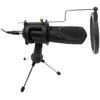 Image de Microphone TnB INMICROSTR USB omnidirectionnel avec filtre antipop noir