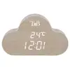 Image de Réveil numérique T'nB CLOCKCLWD en bois