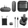 Image de Microphone TnB INLAPMICWLBX USB-C omnidirectionnel avec station de charge