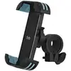Image de Support smartphone universel ABS 360° antichoc pour guidon vélo trottinette 7" noir