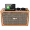 Image de Radio CGV BEBOP DAB+ Bluetooth 2x10W Écran Couleur Bois