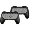 Image de Grip manette Konix 61889000081 Switch 2 ergonomique antidérapant x2 noir gris