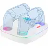 Image de Station de charge Konix 61889000107 RGB DualSense PlayStation 5 Blanc