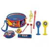 Image de Set Musical Infantile 7 Pièces Lexibook K360PA Paw Patrol avec Tambour