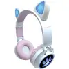 Image de Casque Bluetooth pour enfants Lexibook LED avec oreilles de chat