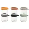 Image de Bocal Beaba 914008 Verre Trempé 250 ml Couvercle Silicone Beige