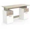 Image de Bureau Demeyere Platon 2 tiroirs verrouillables et 2 portes battantes