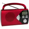 Image de Radio Metronic 477201 Portable Digitale AM FM Affichage LCD Rouge Plastique