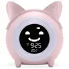 Image de Réveil enfant METRONIC, veilleuse, écran LCD éducatif, USB compact