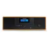 Image de Mooov 477380 Micro-chaîne Bluetooth 50 W avec radio FM et lecteur CD effet bois