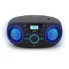 Image de Mooov 477415 Radio CD Lumineux FM USB Éclairage 7 couleurs LCD