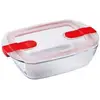 Image de Bandeja Pyrex Cook & Heat Rectangulaire 23 x 15 cm 1,1 L Couvercle Hermétique