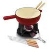 Image de Jeu à fondue BEKA 16304204 1,8 L fonte antiadhésive rouge 6 personnes