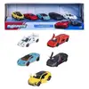 Image de Coffret Cadeau Majorette 5 Véhicules Métal 1/64 Style Lamborghini
