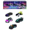 Image de Pack Majorette Sl Neon Racer 5 Miniatures 1/64 Suspension et Roues Néon