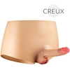 Image de Boxer avec Gode Réaliste Creux Manly