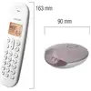 Image de Téléphone sans fil Logicom Iloa 155t Taupe avec répondeur mains libres