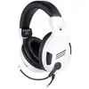 Image de Auriculares BIG BEN Alámbricos Gaming con Micrófono Plegable, Negro y Blanco
