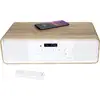 Image de Thomson MIC301IBT Radio CD Bluetooth 60 W MP3/USB avec chargement sans fil Blanc