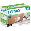 Image de Étiquettes DYMO LabelWriter haute capacité 59x102mm 2 rouleaux