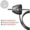 Image de Cable antivol Master Lock 8417EURDPRO Longueur 30 cm a 1,8 m