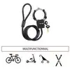Image de Antivol vélo Master Lock Street Cuff câble 1 m 8 mm à clé