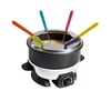 Image de Casserole à fondue Domoclip DOC106 1,6 L 500 W acier inoxydable noir
