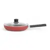 Image de Salteadora Livoo MEP153R antiadherente 26 cm aluminio rouge avec couvercle