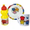 Image de Set vaisselle avec gourde Fun House Monsieur Madame TU