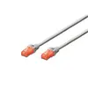 Image de Digitus Cable de Red RJ45 UTP Cat.6 10/100/1000 Gris 2m