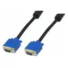 Image de Cable VGA Genérique Mâle 1,8 m Noir/Bleu