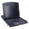 Image de Console de rack Dexlan DX1708-VUP2 écran TFT 17" KVM 8 ports VGA-USB/PS2 AZERTY