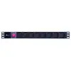 Image de Multiprise Genérica TUPS031 8 Prises avec Interrupteur pour Rack 19 pouces Aluminium