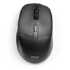 Image de Ratón Port Designs 900715 Bluetooth 2.4GHz 2400DPI Noir Ergonomique