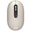 Image de Souris Port Designs PURE MAC Bluetooth 3200DPI Beige Ambidextre Rechargeable Multidispositif