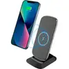 Image de Chargeur sans fil Bigben Connected INDUCSTAND15WRB Noir pour smartphone